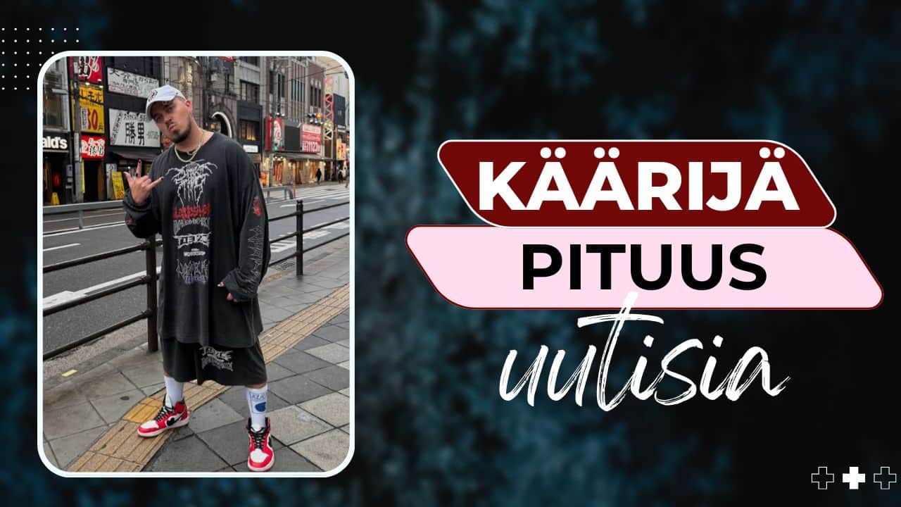 Käärijä pituus