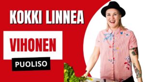 kokki Linnea Vihonen puoliso
