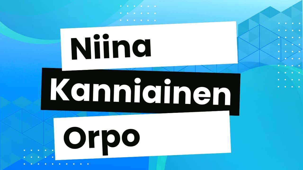 Niina Kanniainen Orpo