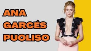 Ana Garcés puoliso
